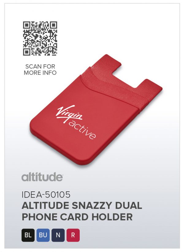 Altitude Snazzy Dual Phone Card Holder Mobile technology