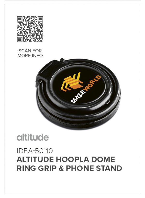 Altitude Hoopla Ring Grip & Phone Stand Mobile technology