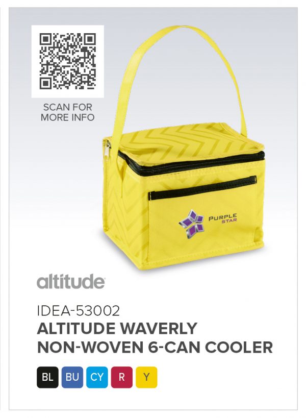 Altitude Waverly Non-Woven 6-Can Cooler Coolers and lunchware Reduced Discount