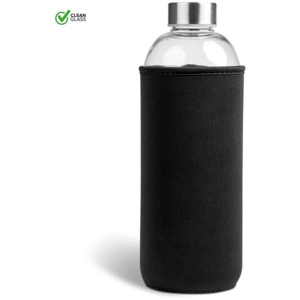 Kooshty Jumbo Glass Water Bottle – 1 Litre Drinkware