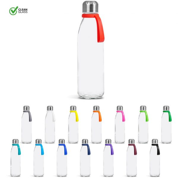 Kooshty Loopy Glass Water Bottle – 650ml Drinkware