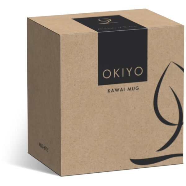 Okiyo Kawai Wheat Straw Mug & Spoon – 350ml Drinkware