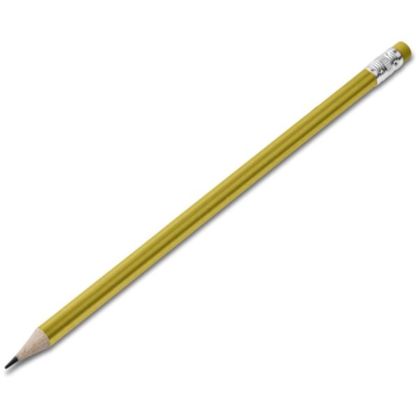 Razzmatazz Wooden Pencil – Gold Corporate gifts pencil