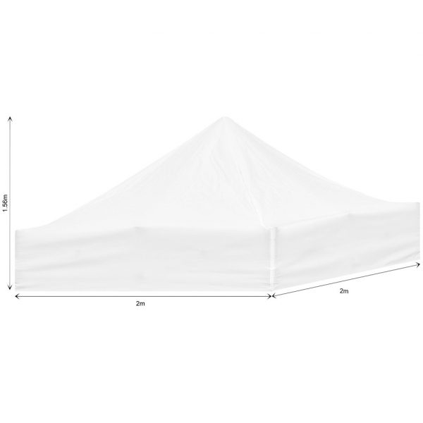 Ovation Sublimated Gazebo 2m X 2m – Roof  (Excludes Hardware) Outdoor products DisplayPilot