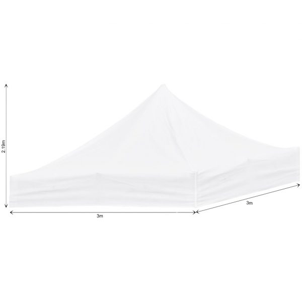 Ovation Sublimated Gazebo 3m X 3m – Roof  (Excludes Hardware) Outdoor products DisplayPilot