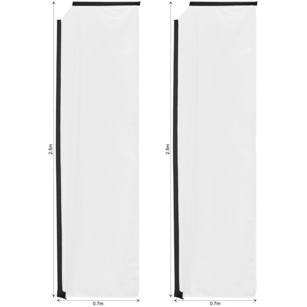 Legend 3m Sublimated Telescopic Flying Banner Skin – Set Of 2 (Excludes Hardware) Outdoor products DisplayPilot