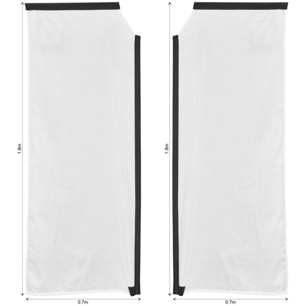 Legend 2m Sublimated Telescopic Double-Sided Flying Banner Skin (Excludes Hardware) Outdoor products DisplayPilot