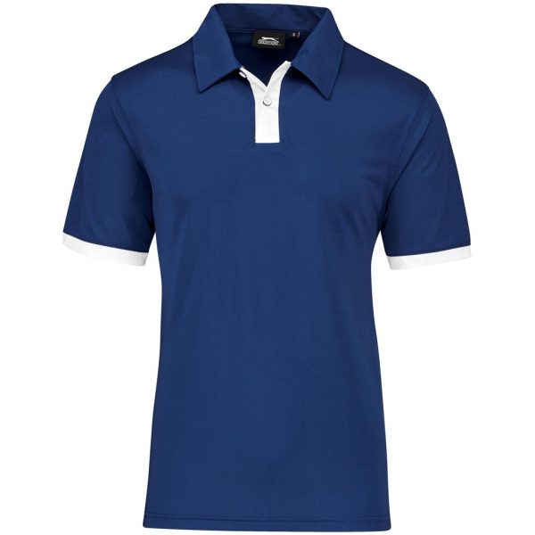 Mens Contest Golf Shirt – Navy Marked to clear