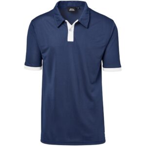 Mens Contest Golf Shirt – Navy Marked to clear