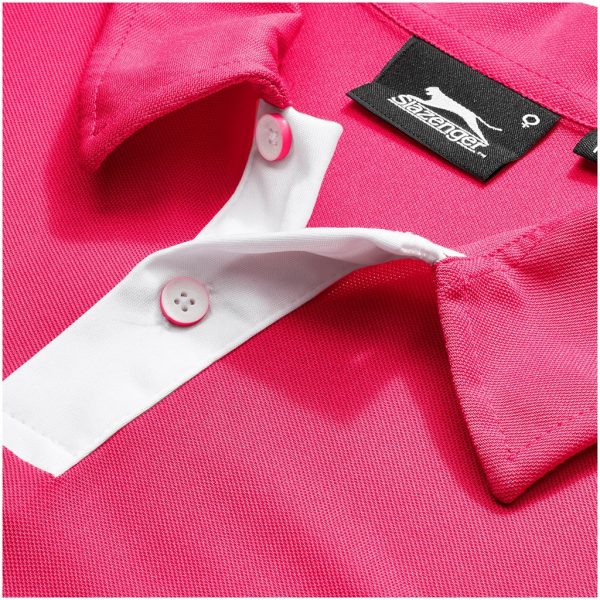 Mens Contest Golf Shirt – Pink Marked to clear