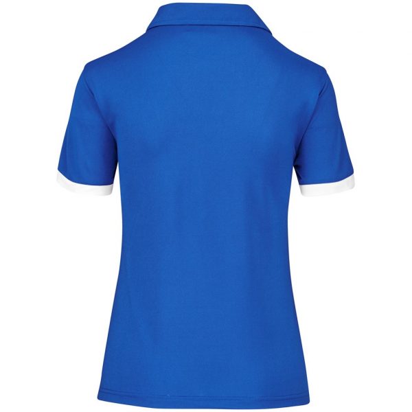 Ladies Contest Golf Shirt – Royal Blue Marked to clear