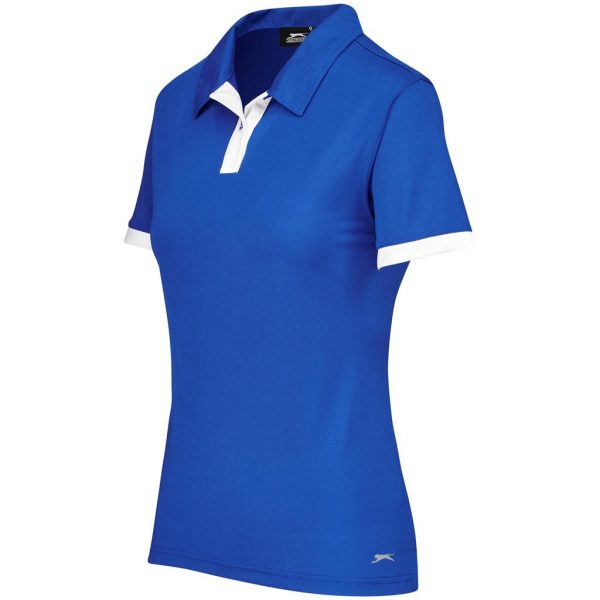 Ladies Contest Golf Shirt – Royal Blue Marked to clear