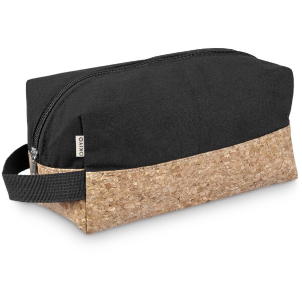 Okiyo Koruku Cork & Cotton Toiletry Bag Eco-friendly bags