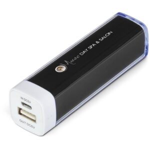 Omega Power Bank – 2,200mAh – Black Corporate gifts Power Bank