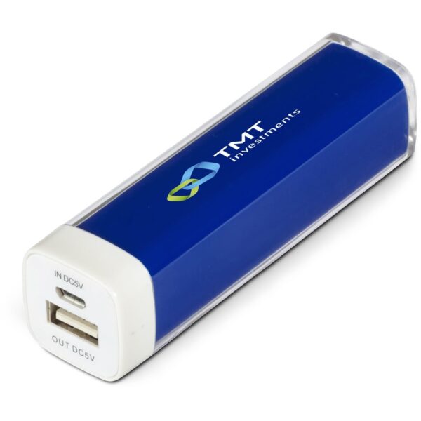 Omega Power Bank – 2,200mAh – Blue Corporate gifts Power Bank