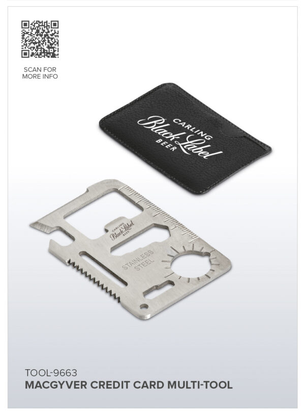 MacGyver Credit Card Multi-Tool Tools Multi Tool