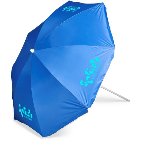 US Basic Paradiso Beach Umbrella – Blue Corporate gifts beach umbrella