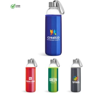 Kooshty Quirky Glass Water Bottle – 500ml Drinkware