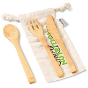 Okiyo Nakama Bamboo Cutlery Set Drinkware