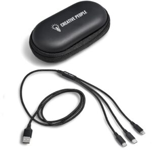 Swiss Cougar Helsinki Tri-Cable in EVA Case Mobile technology charging cable