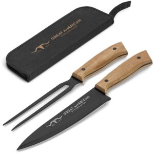 US Basic Butcher’s Block Carving Set Corporate gifts braai