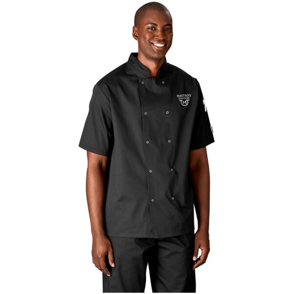 Unisex Short Sleeve Zest Chef Jacket Hospitality 195gsm