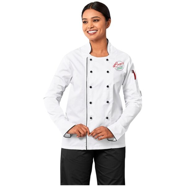 Unisex Long Sleeve Dijon Chef Jacket Hospitality chef