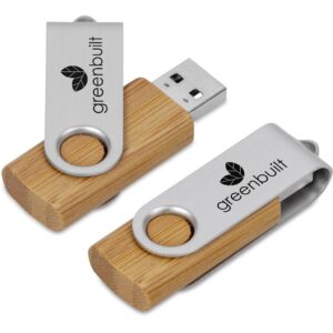 Okiyo Shimasu Bamboo Flash Drive – 8GB Eco-friendly memory sticks USB