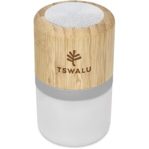 Okiyo Heiwa Bamboo Bluetooth Speaker & Night Light Mobile technology Bluetooth speaker