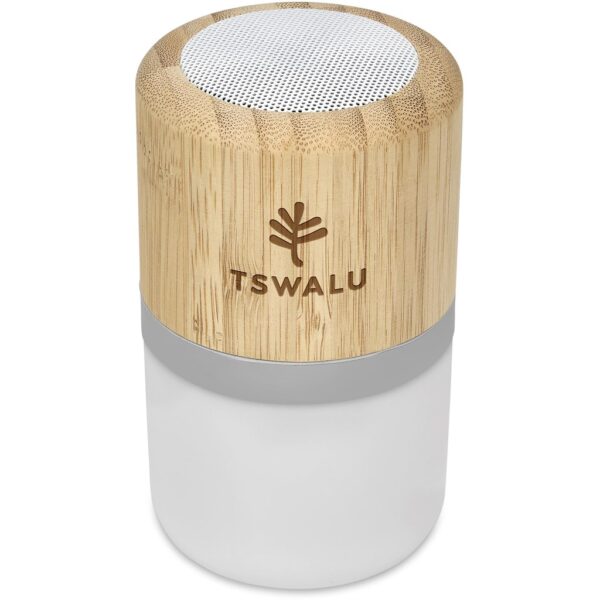 Okiyo Heiwa Bamboo Bluetooth Speaker & Night Light Mobile technology Bluetooth speaker