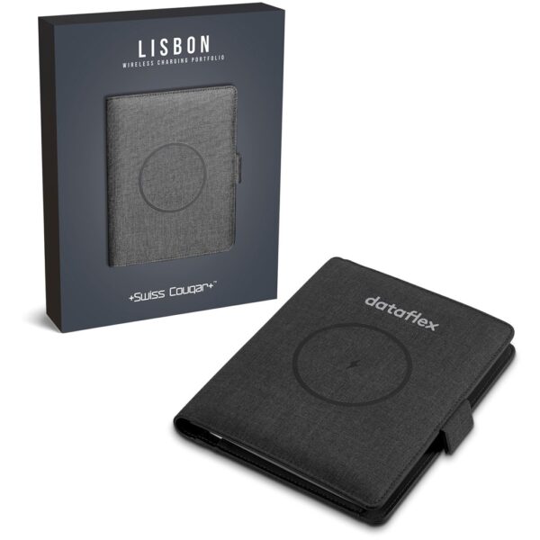 Swiss Cougar Lisbon Wireless Charging Portfolio Folders and tablet holders wireless charging portfolio