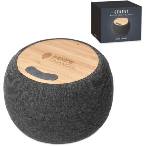 Swiss Cougar Geneva Wireless Charger & Bluetooth Speaker Mobile technology wireless charger & speaker