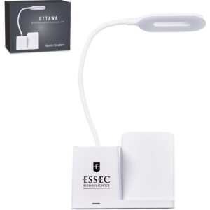 Swiss Cougar Ottawa Wireless Charger and Desk Lamp Stationery