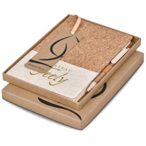 Okiyo Cardon Cork Notebook & Pen Set A5 notebooks