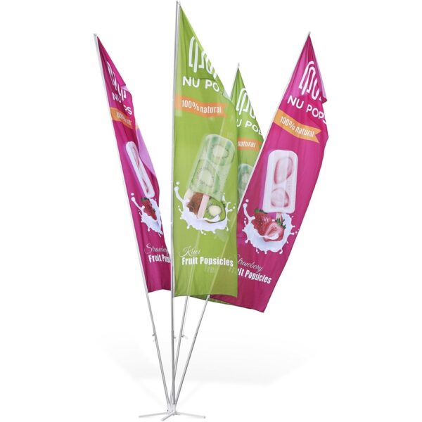 Legend 4 Flag Fountain 6m Large (1m x 4m flags) Outdoor products