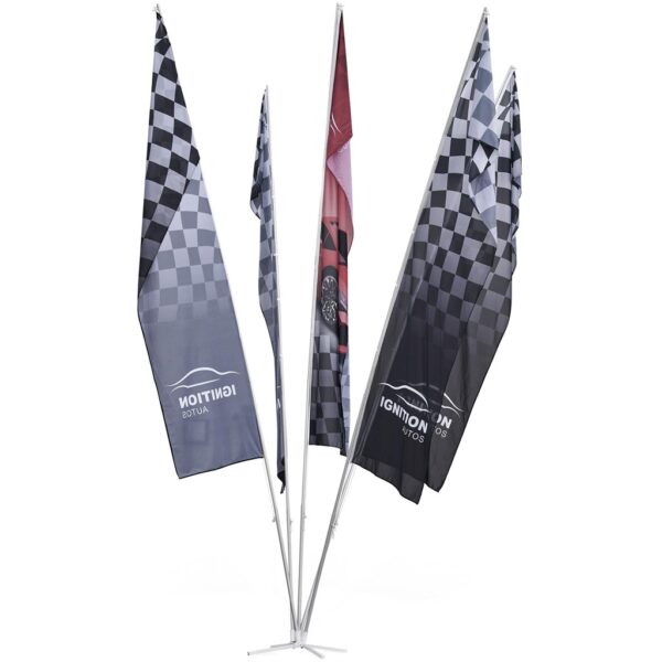 Legend 5 Flag Fountain 6m Large (1m x 4m flags) Outdoor products