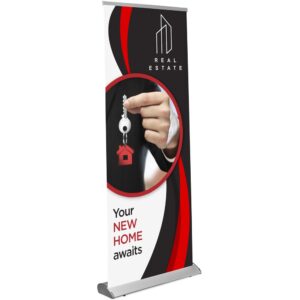 Ovation Layflat Pull Up Banner Indoor products DisplayPilot