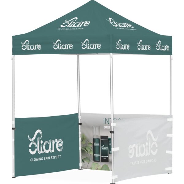 Ovation Sublimated Gazebo 2m X 2m – 3 Half-Wall Skins Outdoor products DisplayPilot