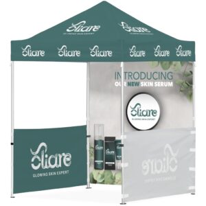 Ovation Sublimated Gazebo 2m X 2m – 2 Half-Wall Skins – 1 Full-Wall Skin Outdoor products DisplayPilot