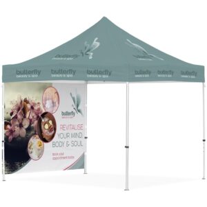 Ovation Sublimated Gazebo 3m X 3m – 1 Full-Wall Skin Outdoor products DisplayPilot