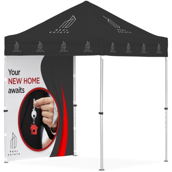 Ovation Sublimated Gazebo 2m X 2m Petite Frame – 1 Full Wall Skin Outdoor products DisplayPilot