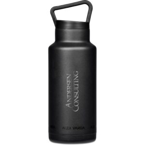 Alex Varga Barbella Stainless Steel Vacuum Water Bottle – 1 Litre Drinkware 1 litre water bottle