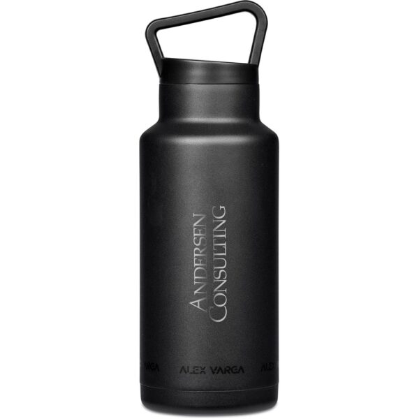 Alex Varga Barbella Stainless Steel Vacuum Water Bottle – 1 Litre Drinkware 1 litre water bottle