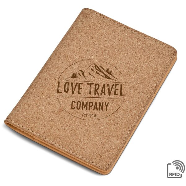 Okiyo Bouken Cork Passport Holder Travel gifts