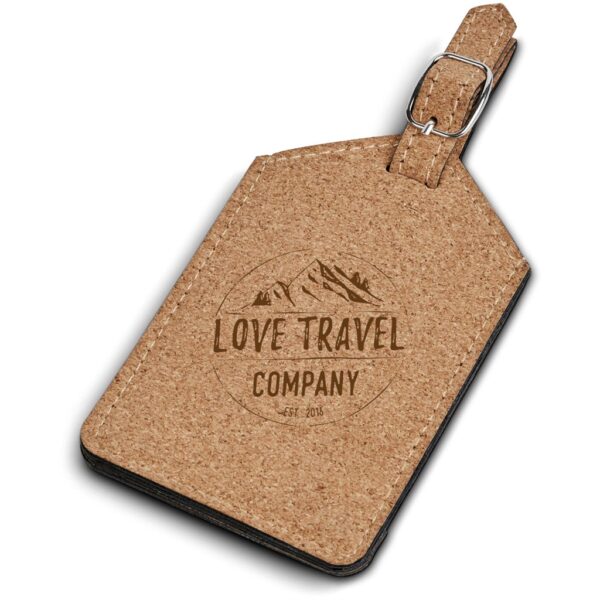 Okiyo Bouken Cork Luggage Tag Travel gifts