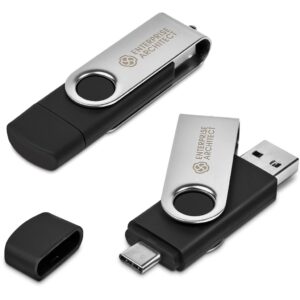 Shuffle Glint Flash Drive – 32GB – Silver Flash drives