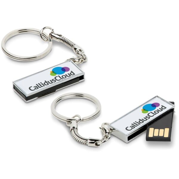 Micron Dome Flash Drive Keyholder – 8GB Flash drives USB-4520