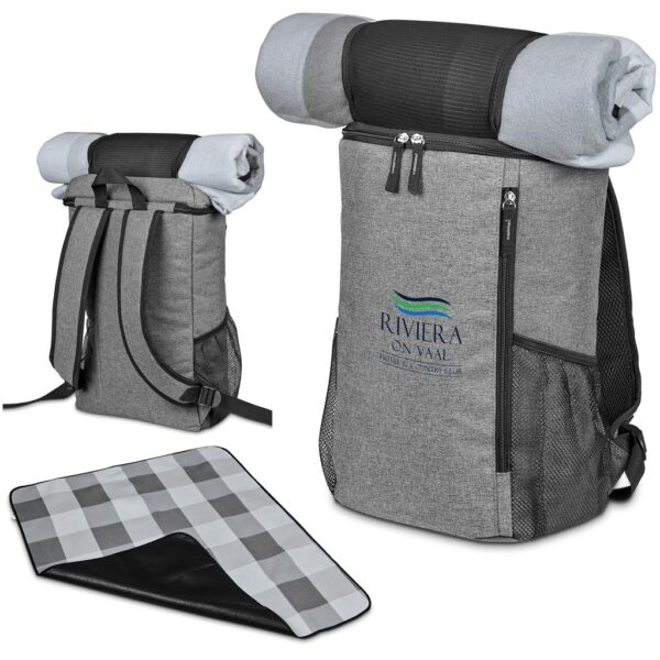 Summertide Backpack Cooler & Picnic Blanket Outdoor and leisure picnic blanket