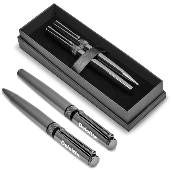 Alex Varga Phenom Ball Pen & Rollerball Set Metal pens