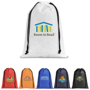 Quando Non-Woven Drawstring Pouch Drawstring bags